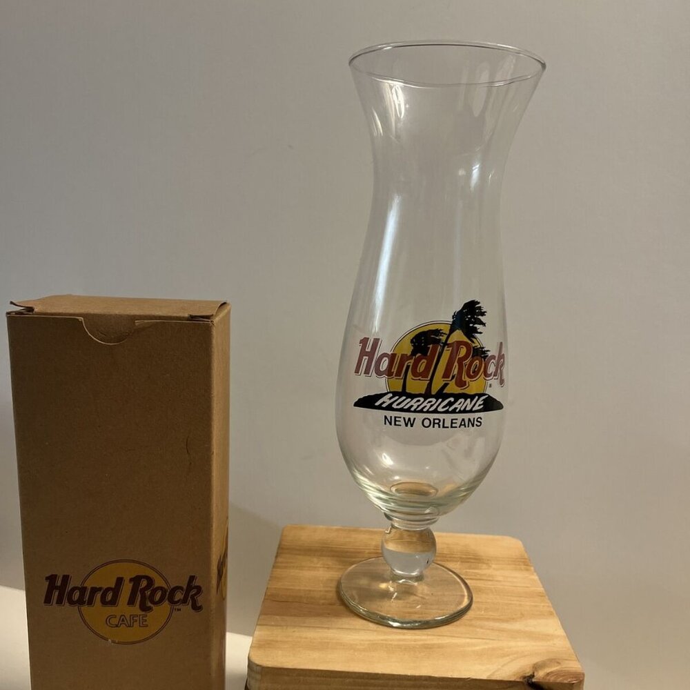Hard Rock Cafe Hurricane Glass New Orleans